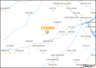 map of Chimoni