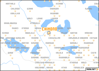 map of Chimono
