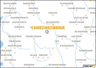 map of Chimozimozi Banda