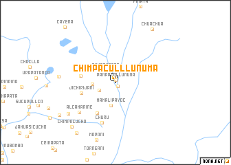 map of Chimpa Culllunuma