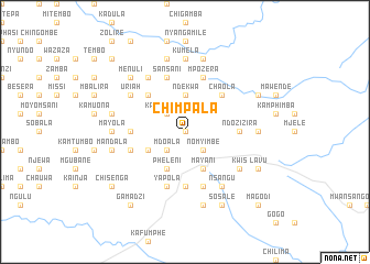 map of Chimpala