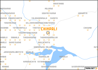 map of Chimpali