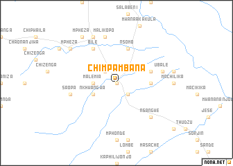 map of Chimpambana