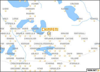 map of Chimpeni