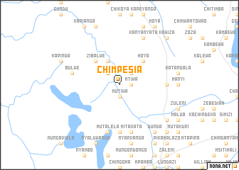 map of Chimpesia