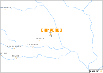 map of Chimpondo