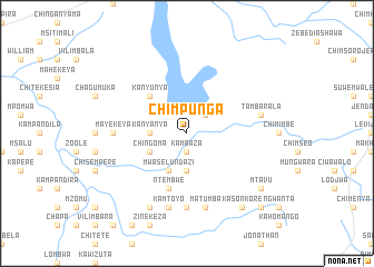 map of Chimpunga