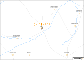 map of Chimthāna