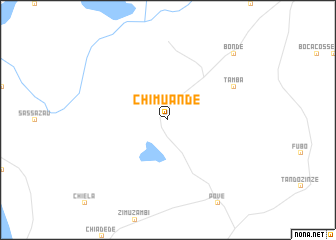 map of Chimuande