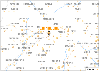 map of Chimulque