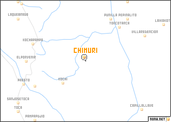 map of Chimuri