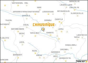 map of Chimusinique