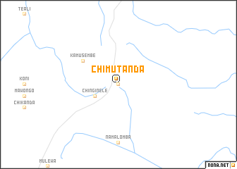 map of Chimutanda