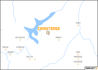 map of Chimutonda