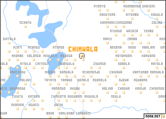 map of Chimwala