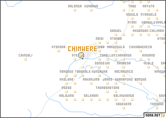 map of Chimwere