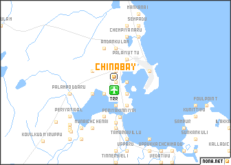 map of China Bay