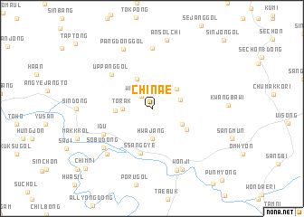 map of Chinae