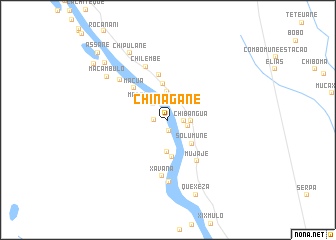 map of Chinagane