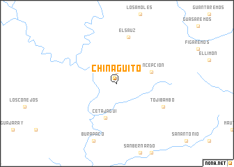 map of Chinaguito