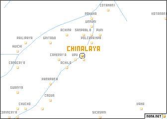 map of Chinalaya