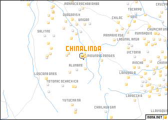 map of China Linda