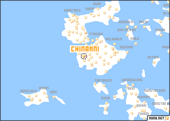 map of Chinam-ni