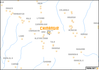 map of Chinandir