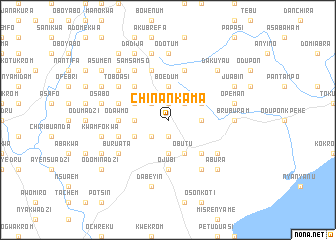 map of Chinankama