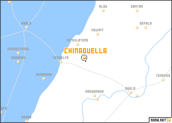map of Chinaouèlla