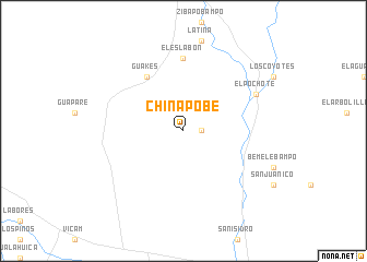 map of Chinapobe