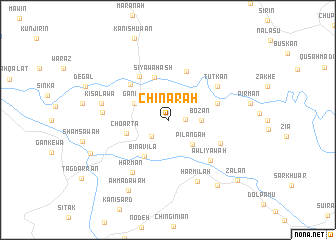 map of Chinārah