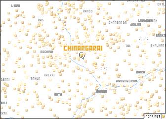 map of Chinār Garai