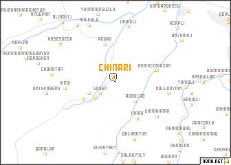 map of Chʼinari