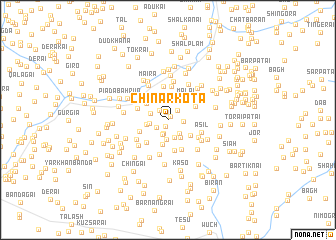 map of Chinārkota
