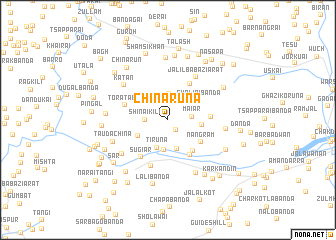 map of Chīnārūna