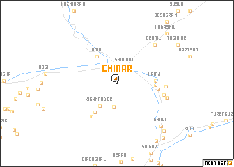 map of Chinār