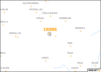 map of Chinas