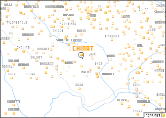 map of Chināt