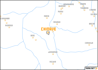 map of Chinave