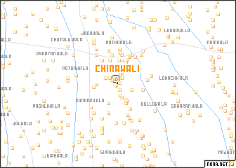 map of Chinawāli