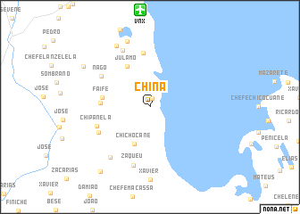 map of China