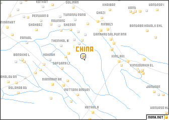 map of Chīna