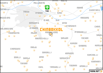 map of Chinbak-kol