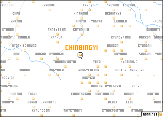 map of Chinbingyi