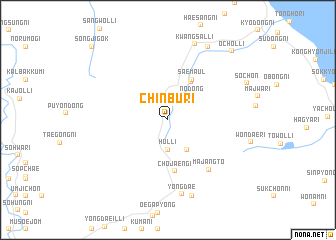 map of Chinbu-ri