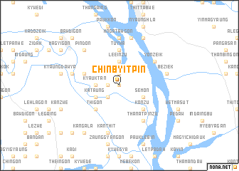 map of Chinbyitpin