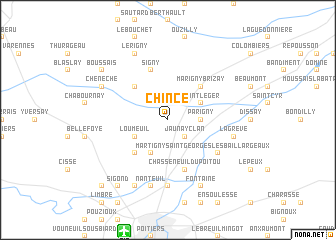 map of Chincé