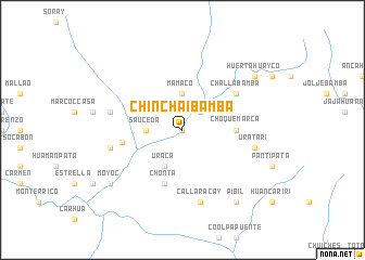 map of Chinchaibamba