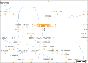 map of Chinchaypujio